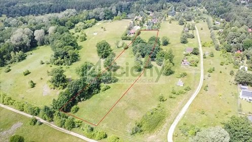 Do sprzedania działka 1100 m² z mediami i blisko Natura 2000 działka Sikory