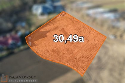 działka na sprzedaż 3049m2 działka Zielonki