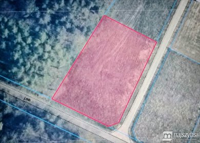 działka na sprzedaż 174m2 działka Gryfice