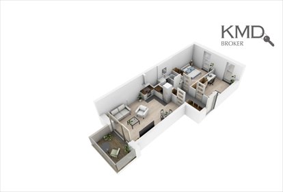 mieszkanie na sprzedaż 55m2 mieszkanie Lublin, Narcyzowa