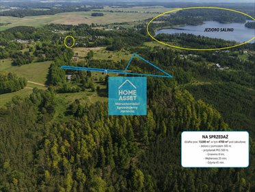 Działka 13 280 m² z MPZP w Salinko - zapraszam działka Salinko, Złota