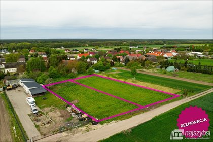 działka na sprzedaż 1419m2 działka Przemocze