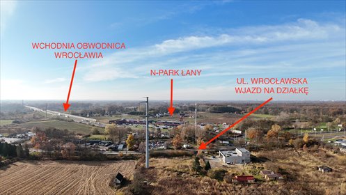 działka na sprzedaż 8444m2 działka Kamieniec Wrocławski, Wrocławska