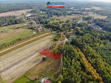 działka na sprzedaż 2130m2 działka Krępsko