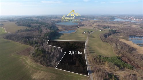 Działka 2,54 ha nad jeziorem w Wądzyńiu - inwestycja i relaks. działka Wądzyn