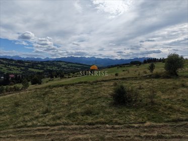 Polecam dużą działkę 4902 m² z widokiem na góry w Białym Dunajcu działka Biały Dunajec, Miłośników Podhala