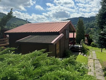 Uroczy domek rekreacyjny 35 m2 w Brennej z ogrodem dom Brenna