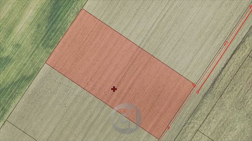 działka na sprzedaż 2500m2 działka Santocko