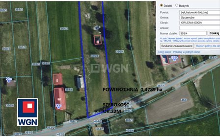 działka na sprzedaż 4789m2 działka Grudna, Grudna