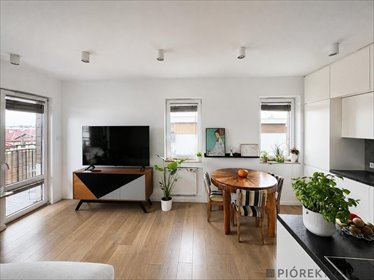 Przestronne 3-pokojowe mieszkanie w Wilanowie z balkonem. mieszkanie Warszawa, Wilanów, Bruzdowa