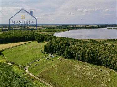 Działka 30 arów z domkiem, lasem i dostępem do jeziora działka Szeplerzyzna