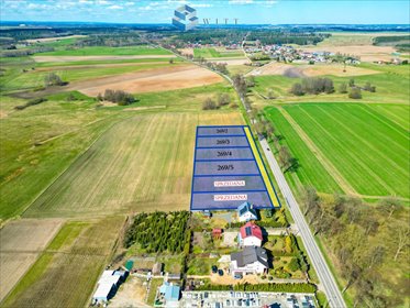 Działki budowlane 1344 m² z MPZP, szybki dojazd działka Burkat