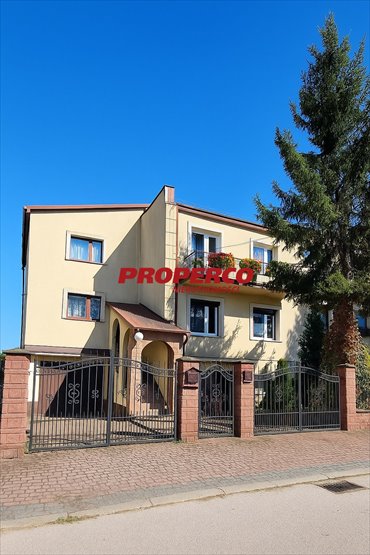 Przestronny bliźniak 285 m² (z garażami i tarasem) w Kielcach dom Kielce, KSM