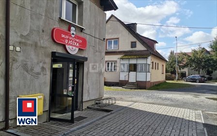 Dom z lokalem i garażem w Kaźmierzowie. dom Kaźmierzów, Kaźmierzów