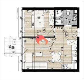 mieszkanie na sprzedaż 36m2 mieszkanie Bydgoszcz, Okole