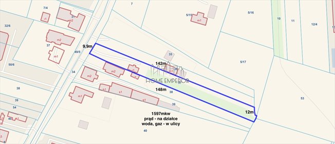 Na sprzedaż działka 1590 m² z mediami w Warszawie działka Warszawa, Włochy, Opacz Wielka, Jutrzenki