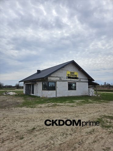 Nowoczesny dom w Rytwianach, 119 m², stan surowy zamknięty dom Rytwiany