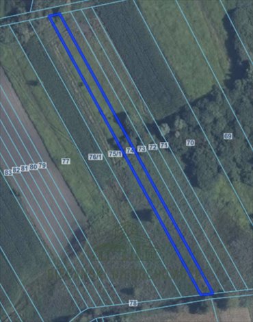 działka na sprzedaż 2714m2 działka Łysołaje