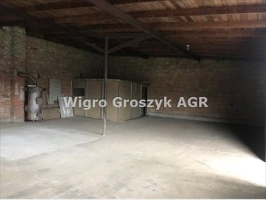 Hala magazynowa 140 m² z dużym placem i wjazdem TIR magazyn Dziekanów Nowy