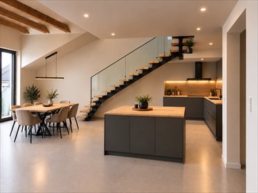 Nowoczesne 96 m² z antresolą i 3 sypialniami mieszkanie Kraków, Kraków