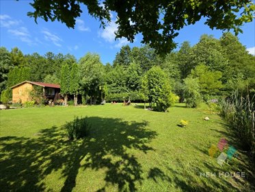 Sprzedam działkę rekreacyjną 1381 m² z domkiem w Sterławkach Małych działka Sterławki Małe