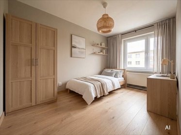 Rozkładowe 60,82 m² w Pabianicach, blisko Łodzi mieszkanie Pabianice, Tkacka