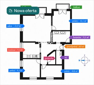 Przestronne 85,5 m² z widokiem, garaż, 2 balkony. mieszkanie Lublin, Szczytowa