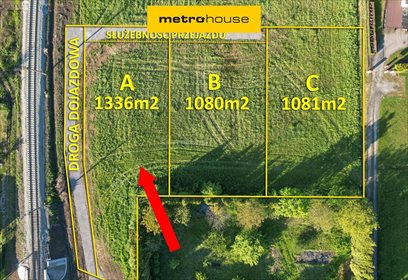 działka na sprzedaż 1336m2 działka Kozy, Krańcowa