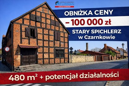 Duży dom z potencjałem inwestycyjnym w centrum Czarnkowa dom Czarnków