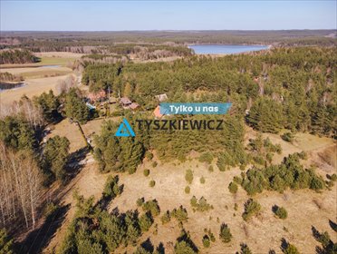 Działka rekreacyjna w Kaszubach, 1080 m², blisko jeziora działka Żukówko
