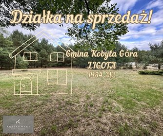 Na sprzedaż działka 1954 m² w Ligocie z mediami i MPZP działka Ligota