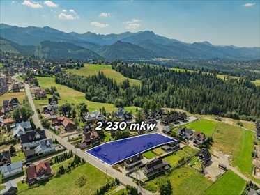 Działka pod inwestycję w Zakopanem z pozwoleniem. działka Zakopane, Hrube Wyżne