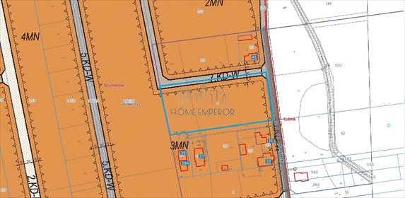 działka na sprzedaż 5500m2 działka Łubna, Janówek