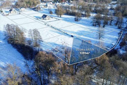 działka na sprzedaż 1391m2 działka Budy Zosine, Batalionu "Zośka"