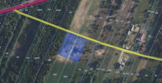 Działki pod domy jednorodzinne w Zalesiu, 1102 m², 55-60 tys. zł działka Zalesie