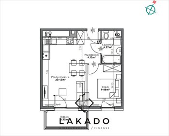 mieszkanie na sprzedaż 39m2 mieszkanie Kraków, Prądnik Biały, Piaszczysta