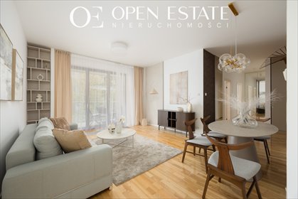 Elegancki 3-pokojowy apartament z balkonem i miejscem garażowym. mieszkanie Warszawa, Mokotów, Dolna