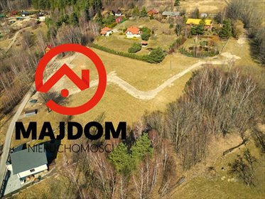 Zaciszna działka budowlana 11 arów w Międzybrodziu Bialskim działka Międzybrodzie Bialskie