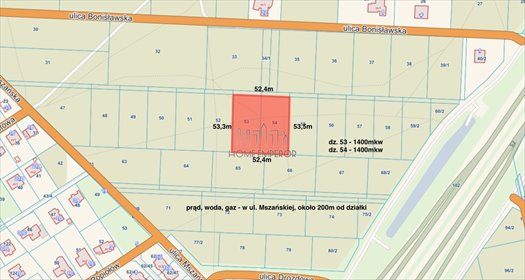 Do sprzedania działka 2800 m² z lasem w Wawrze działka Warszawa, Wawer, Miedzeszyn, Mszańska