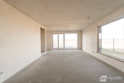 Nowoczesny dom bliźniak z poddaszem 55 m2 i 3 sypialniami dom Stargard, obrzeża