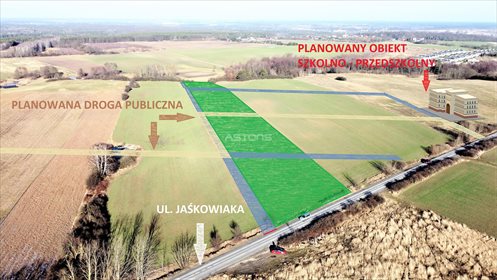 działka na sprzedaż 12518m2 działka Poznań, Morasko, Jaśkowiaka