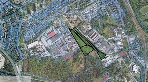 Działka inwestycyjna 54 tys. m² w Mysłowicach - polecam działka Mysłowice, Słupna, Karola Miarki