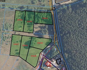 działka na sprzedaż 1562m2 działka Kłyżów