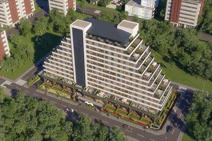 Przestronne 3-pokojowe apartamenty z tarasem w Kağıthane mieszkanie Stambuł, Merkez, Kağıthane, Stambuł