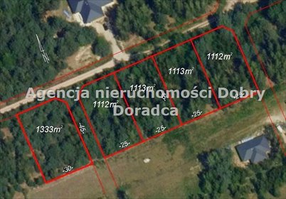 Działka budowlana 1333 m² - spokojne osiedle Żelechów działka Żabia Wola, Żelechów, Polna