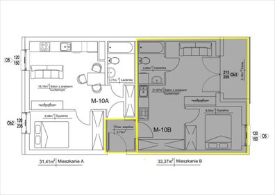 mieszkanie na sprzedaż 33m2 mieszkanie Ostrołęka, Pomian, Żniwna