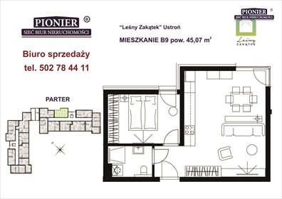 mieszkanie na sprzedaż 45m2 mieszkanie Ustroń, Hermanice, Skoczowska