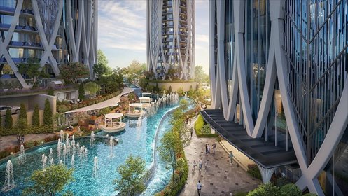 Luksusowy 4-pokojowy apartament z basenem i zielenią mieszkanie Yapracık, Yapracık, Etimesgut, Ankara