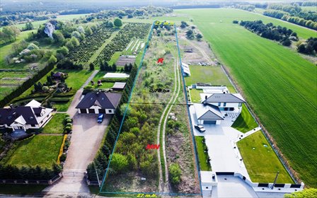 działka na sprzedaż 7800m2 działka Przybynów, Wojska Polskiego