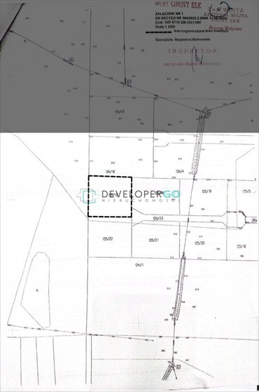 Sprzedam dwie działki budowlane 1150 m² w Siedliskach działka Ełk